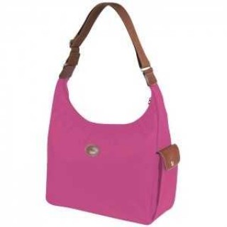 Longchamp pas cher en ligne Besace La Pliage Hobo Rose